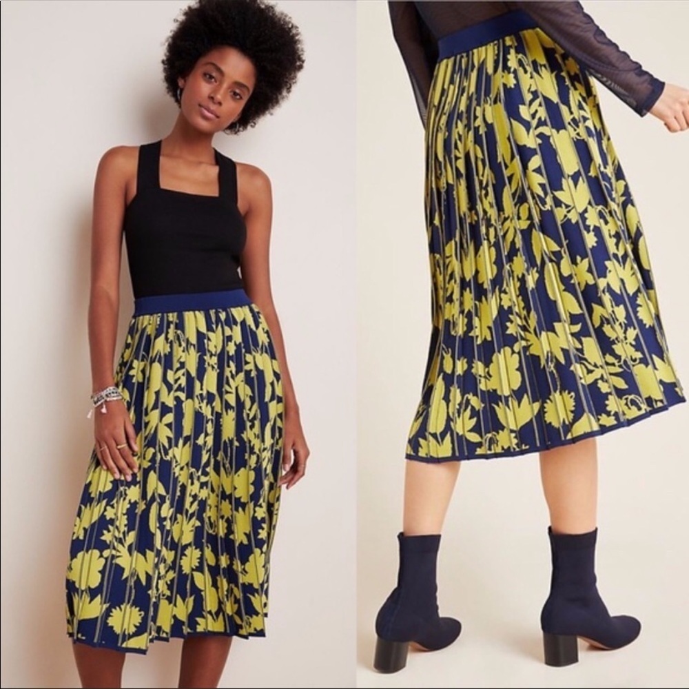 Anthropologie leandra skirt size 4 new with tags